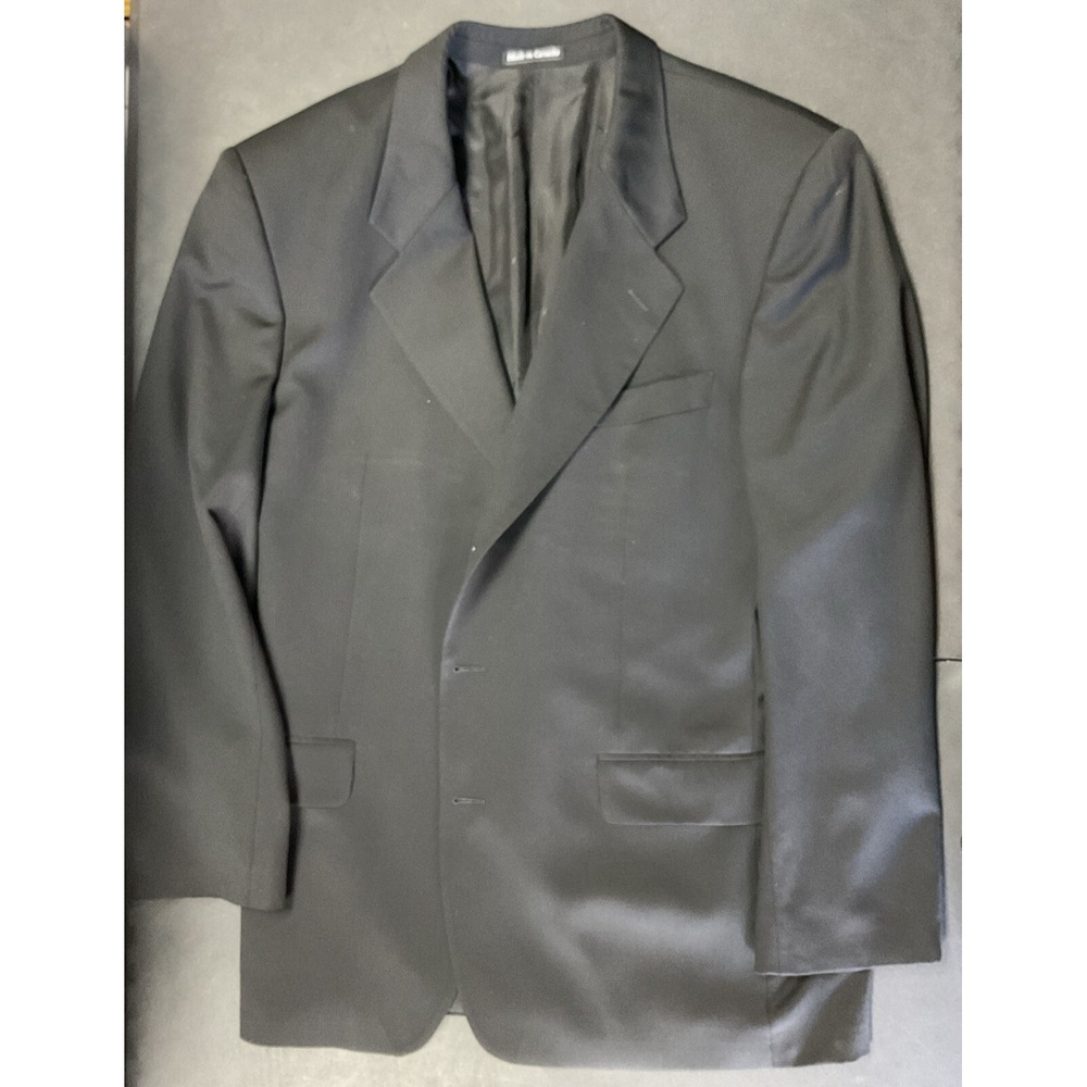 EUC! Yves Saint Laurent Men's Black YSL‎ Wool Suit Formal Jacket Piece